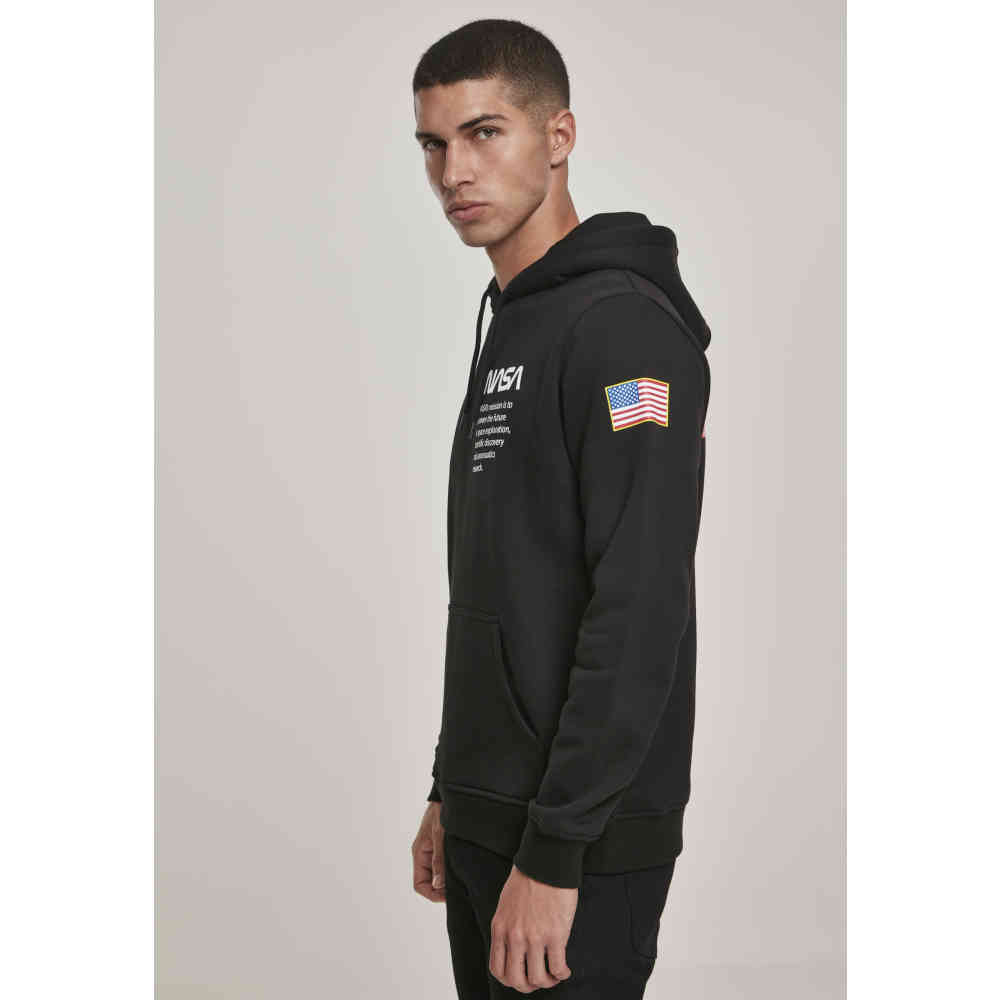Urban Classics NASA - NASA Definition Hoodie/trui - S - Zwart